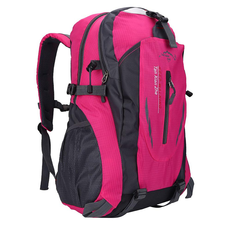 Large sport outdoor backpack for travelling Rose Red Large sport outdoor backpack for travelling Rose Red